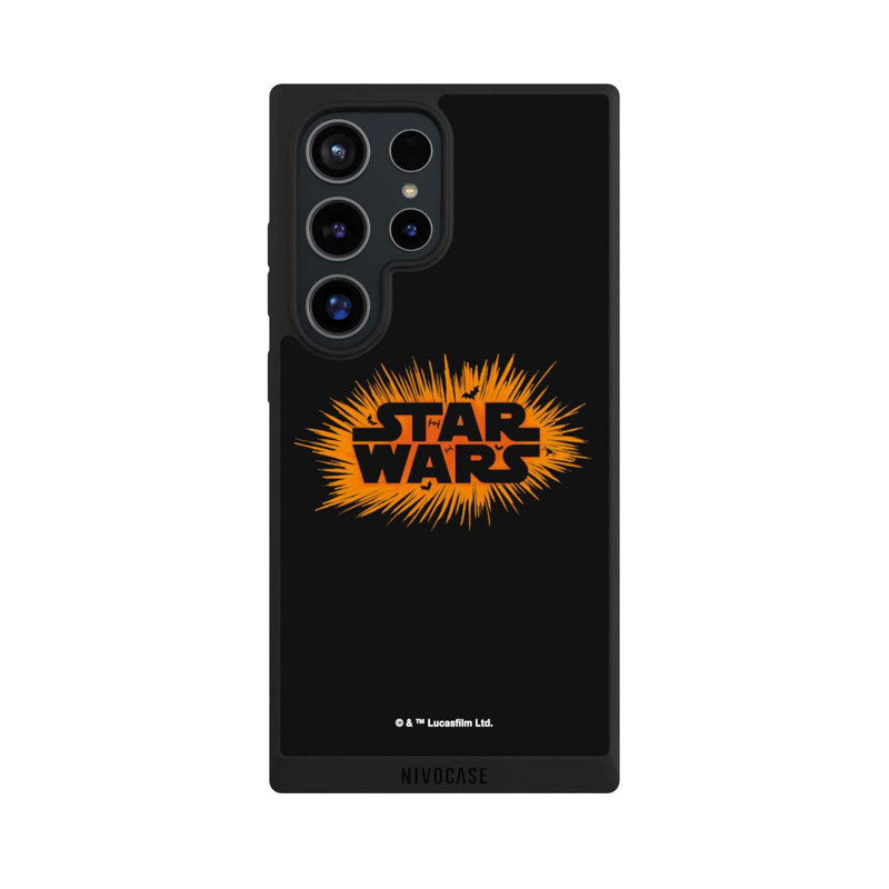 Galaxy S24 Ultra NIVOpure Star Wars Logo Orange Halloween Explosion