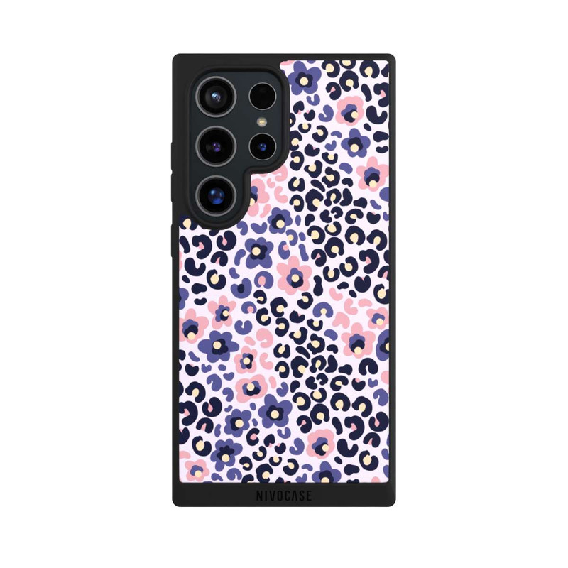 Galaxy S24 Ultra NIVOpure Peau d'animal avec des fleurs 1