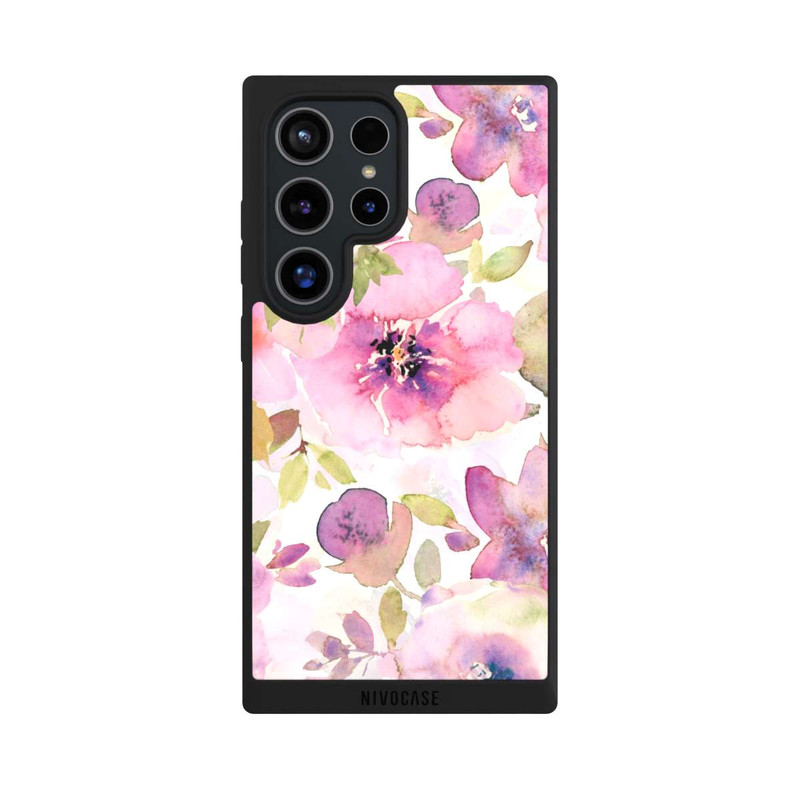 Galaxy S24 Ultra NIVOpure Papier Peint Fleurs Roses