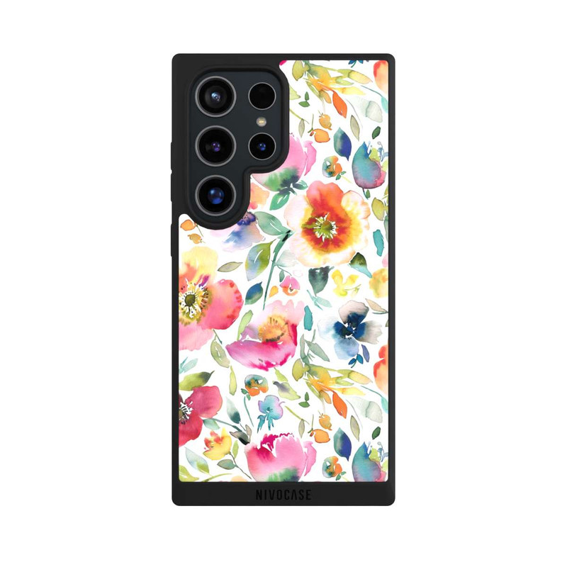 Galaxy S24 Ultra NIVOpure Psychedelic Poppies Multicolor