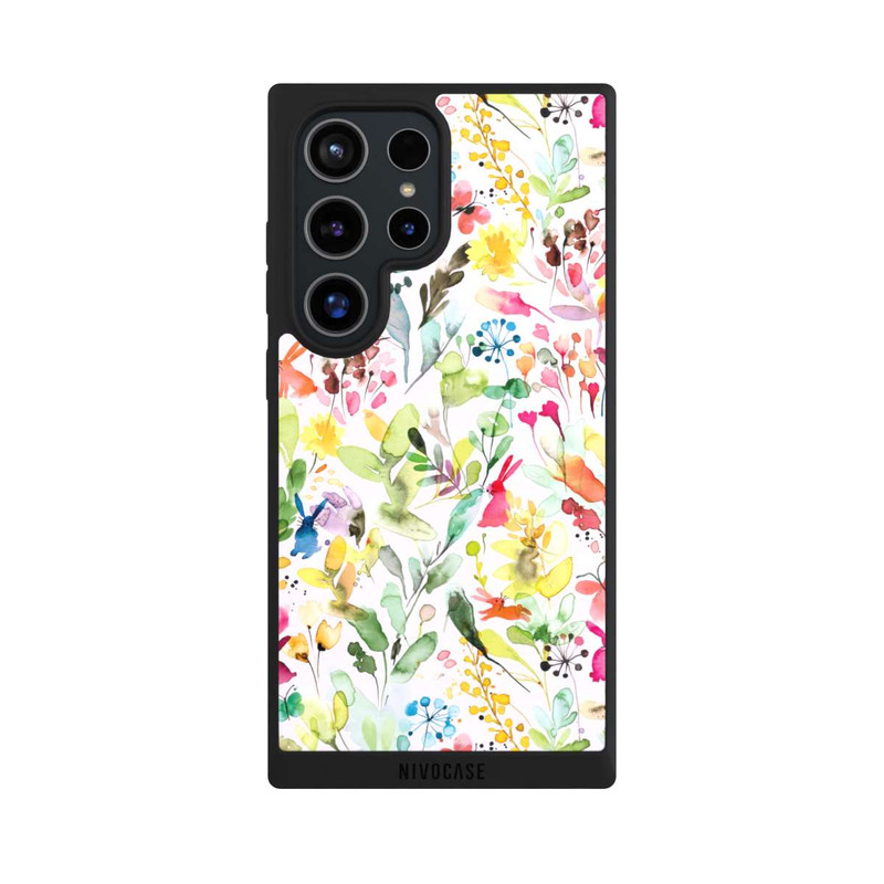 Galaxy S24 Ultra NIVOpure Wild Flowers Meadow Pink