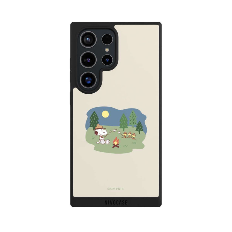 Galaxy S24 Ultra NIVOpure Snoopy Lagerfeuer