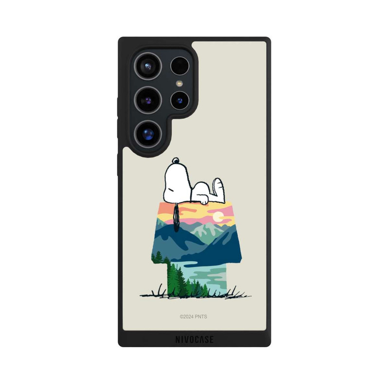 Galaxy S24 Ultra NIVOpure Snoopy Camping Hütte