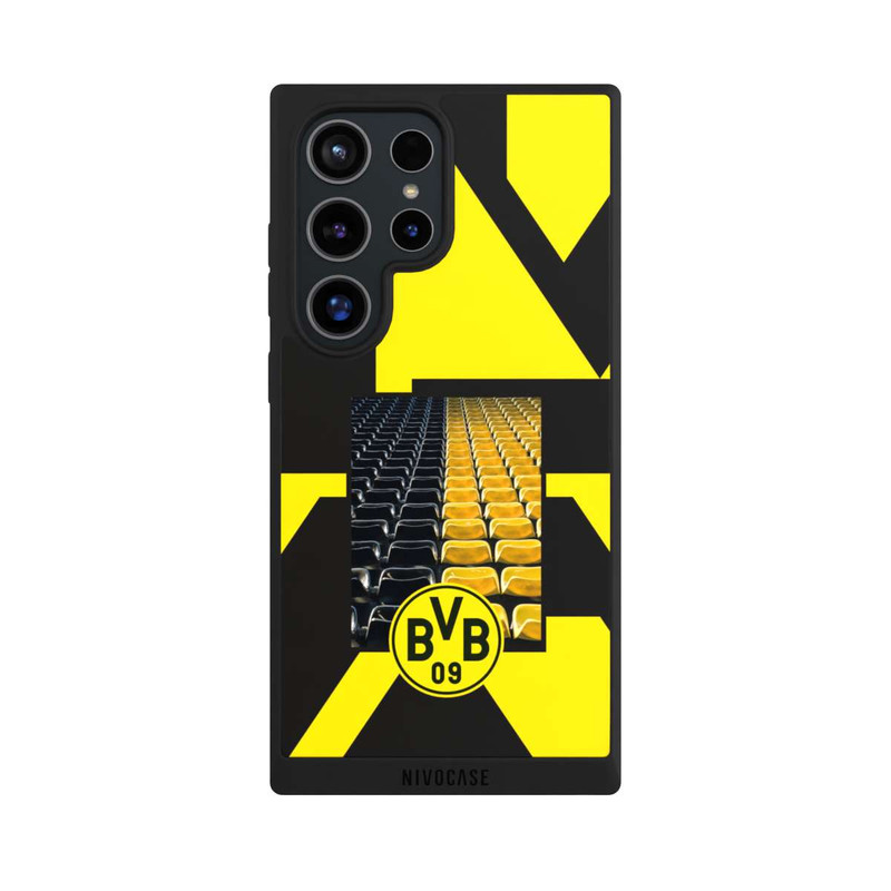 Galaxy S24 Ultra NIVOpure BVB Tribüne Schwarz Gelb