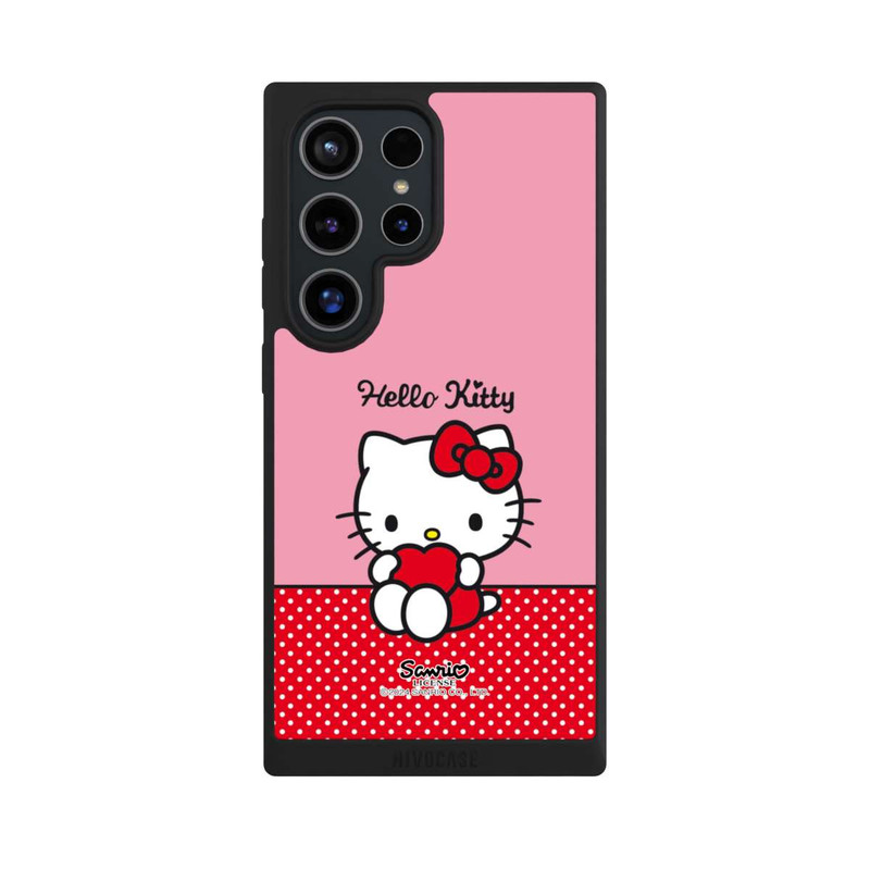 Galaxy S24 Ultra NIVOpure Hello Kitty sitzend mit Herz