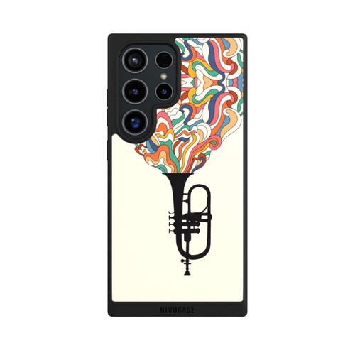 Samsung Galaxy S24 Ultra NIVOpure Flügelhorn Jazz bunt
