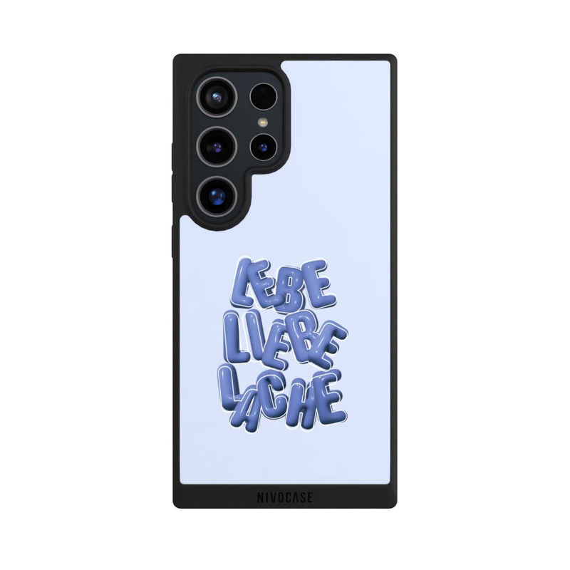 Galaxy S24 Ultra NIVOpure Lebe Liebe Lache Blue