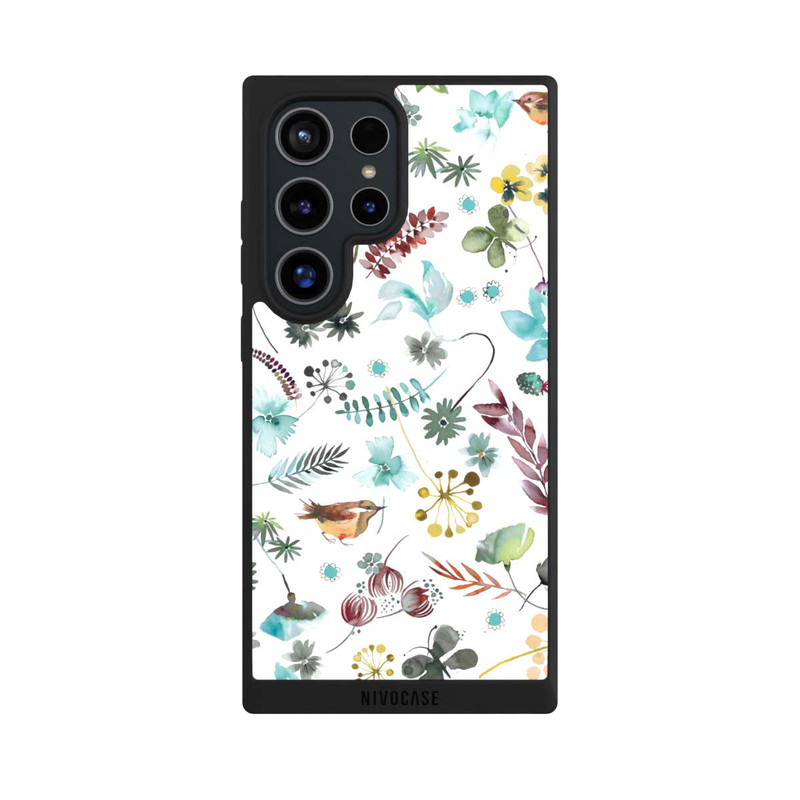 Galaxy S24 Ultra NIVOpure Botanischer Schmetterling Natur Blau