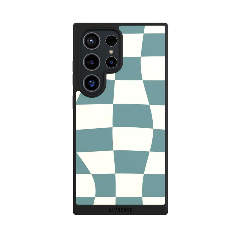 Galaxy S24 Ultra NIVOpure Petrol checkerboard