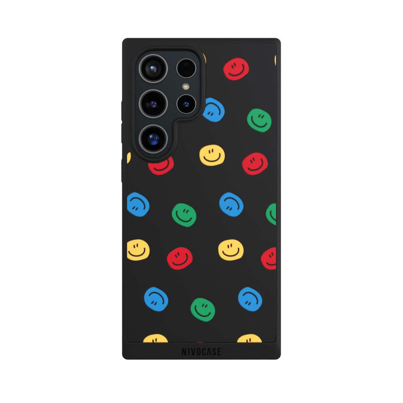 Galaxy S24 Ultra NIVOpure Smile Motif coloré