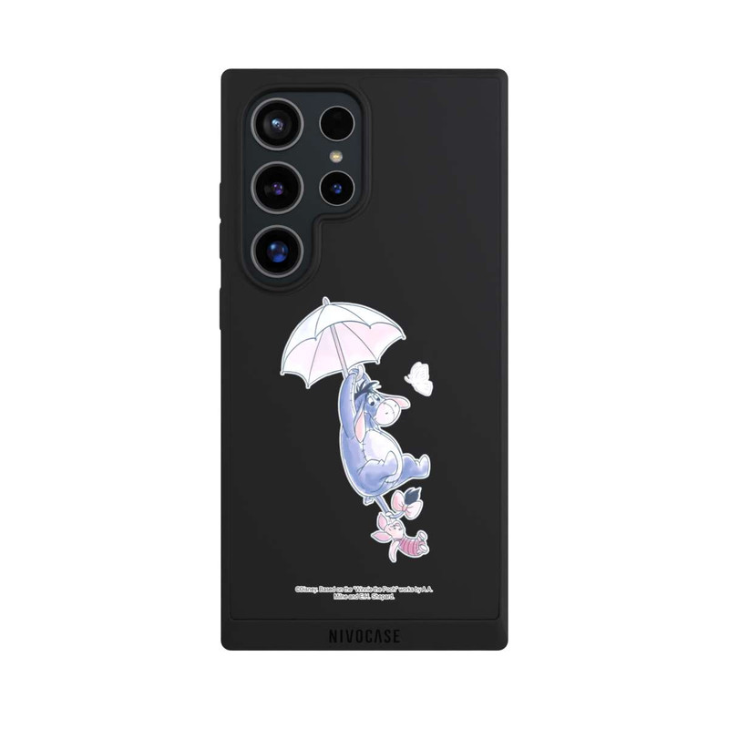 Galaxy S24 Ultra NIVOpure Winnie Pooh Eeyeore Find Happiness Transparent