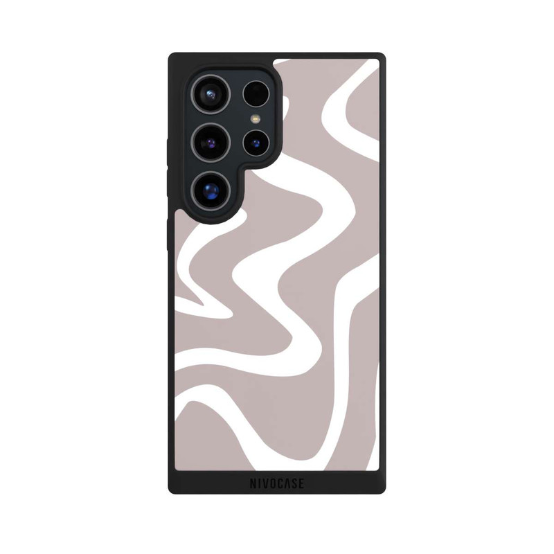 Galaxy S24 Ultra NIVOpure Trendy Linien Wellig