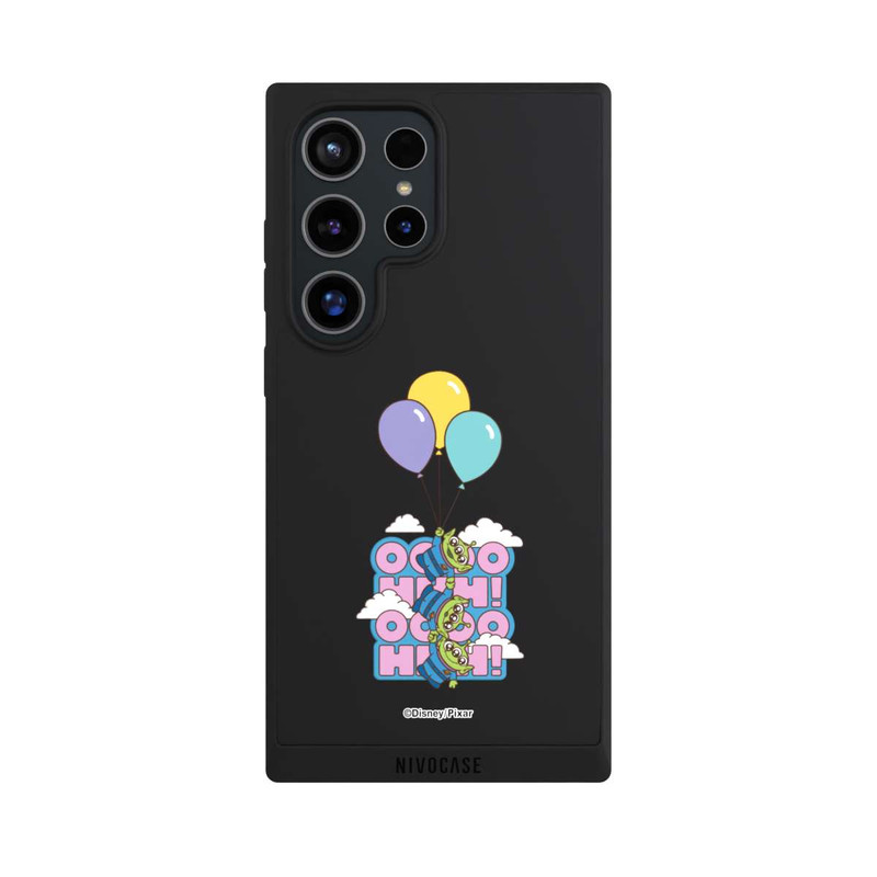 Galaxy S24 Ultra NIVOpure Toy Story Aliens Balloons OOOOHHH Transparent