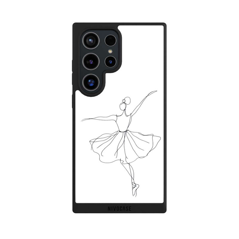 Galaxy S24 Ultra NIVOpure Ballerina Illustration