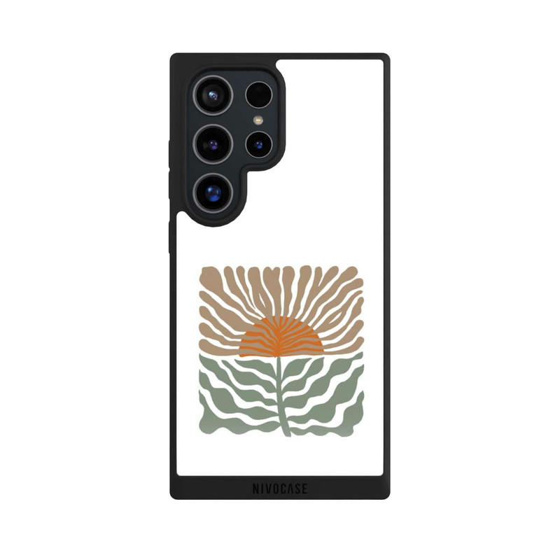 Galaxy S24 Ultra NIVOpure Fleurs au Lever du Soleil Boho