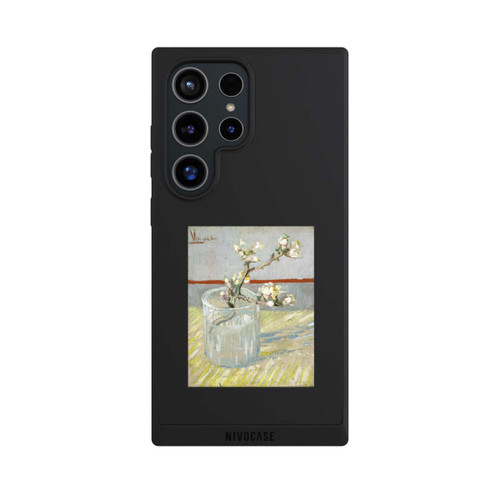 Samsung Galaxy S24 Ultra NIVOpure Blossoming Almond Branch in a Glass by Vincent van Gogh