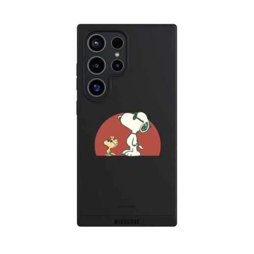 Samsung Galaxy S24 Ultra NIVOpure Snoopy Woodstock Far Out transparent