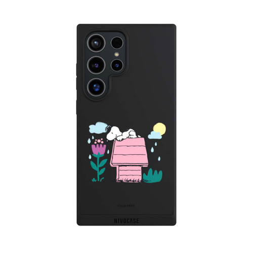 Samsung Galaxy S24 Ultra NIVOpure Snoopy Hundehütte Frühling transparent