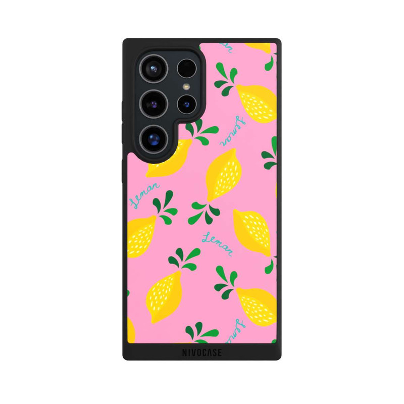 Galaxy S24 Ultra NIVOpure Dopamin Lemon Pattern