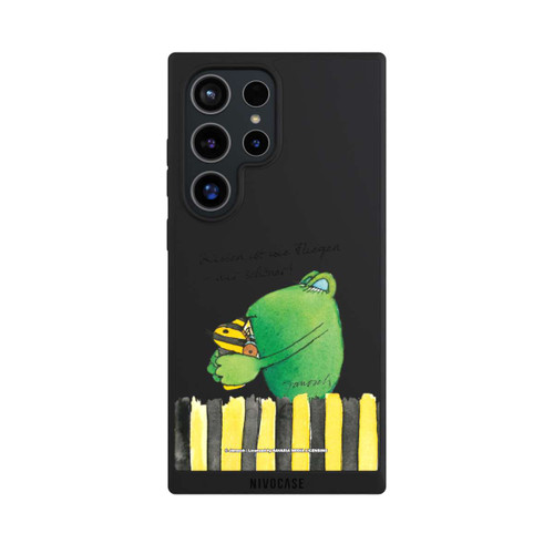 Samsung Galaxy S24 Ultra NIVOpure Frosch Küssen ist wie Fliegen Transparent