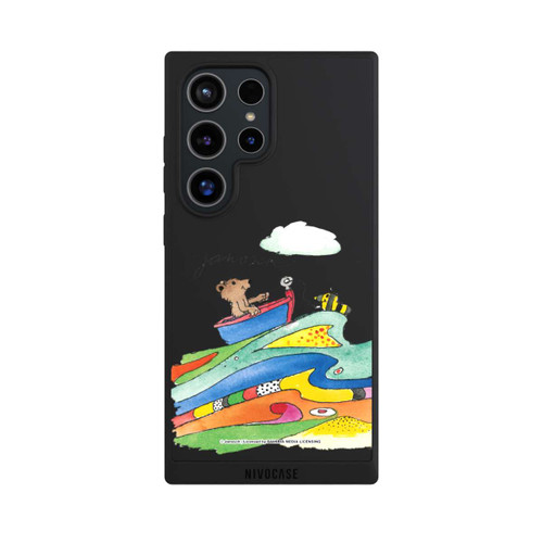 Samsung Galaxy S24 Ultra NIVOpure Bär und Tigerente Boot Transparent