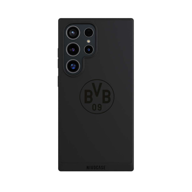 Galaxy S24 Ultra NIVOpure BVB Logo Schwarz Transparent