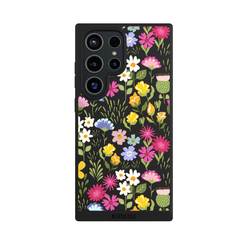 Galaxy S24 Ultra NIVOpure Summer Flowers Pattern Transparent