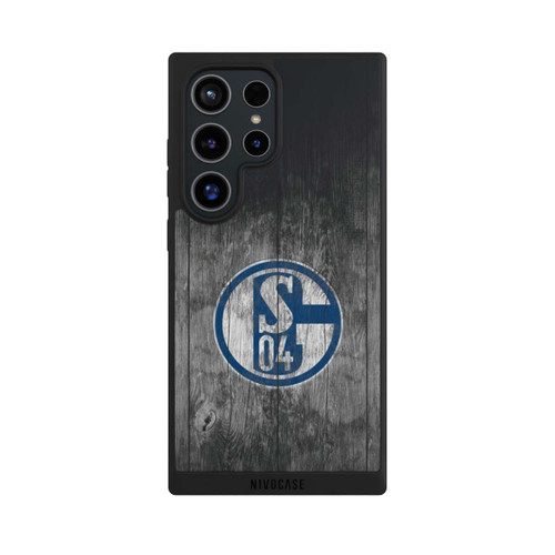 Samsung Galaxy S24 Ultra NIVOpure Schalke 04 Holz Look