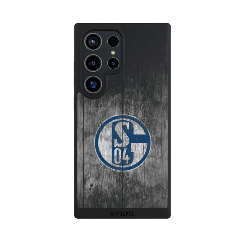 Galaxy S24 Ultra NIVOpure Schalke 04 Holz Look