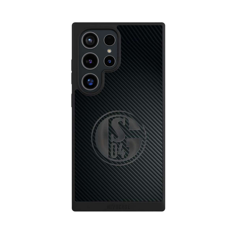 Galaxy S24 Ultra NIVOpure Schalke 04 Carbon Look