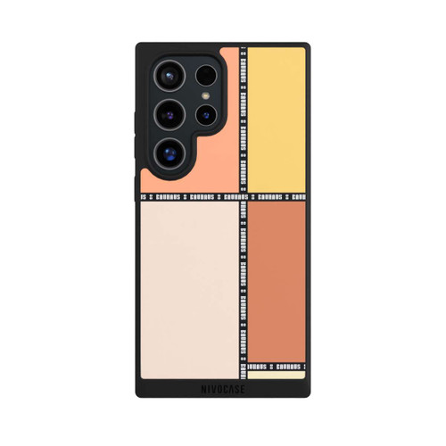 Samsung Galaxy S24 Ultra NIVOpure Bauhaus Squares-Pastel