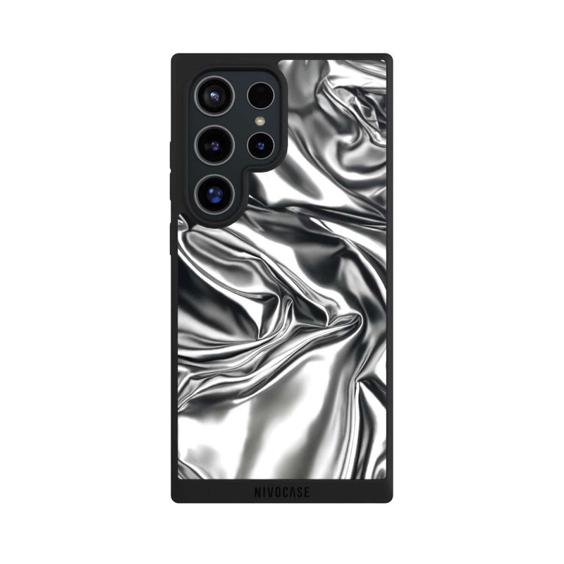 Galaxy S24 Ultra NIVOpure Shiny Chrome Silver