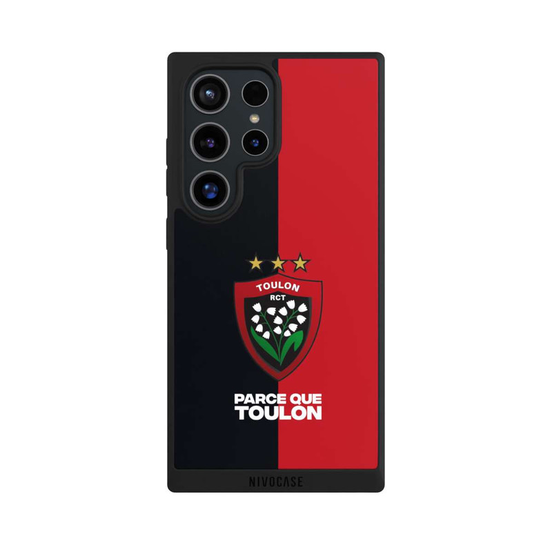 Galaxy S24 Ultra NIVOpure RCT Logo Rouge Noir