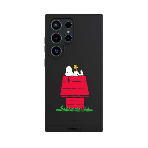 Samsung Galaxy S24 Ultra NIVOpure Snoopy and Woodstock Classic transparent