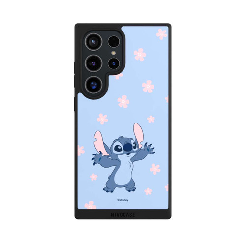 Samsung Galaxy S24 Ultra NIVOpure Stitch Pastel Flowers Blue