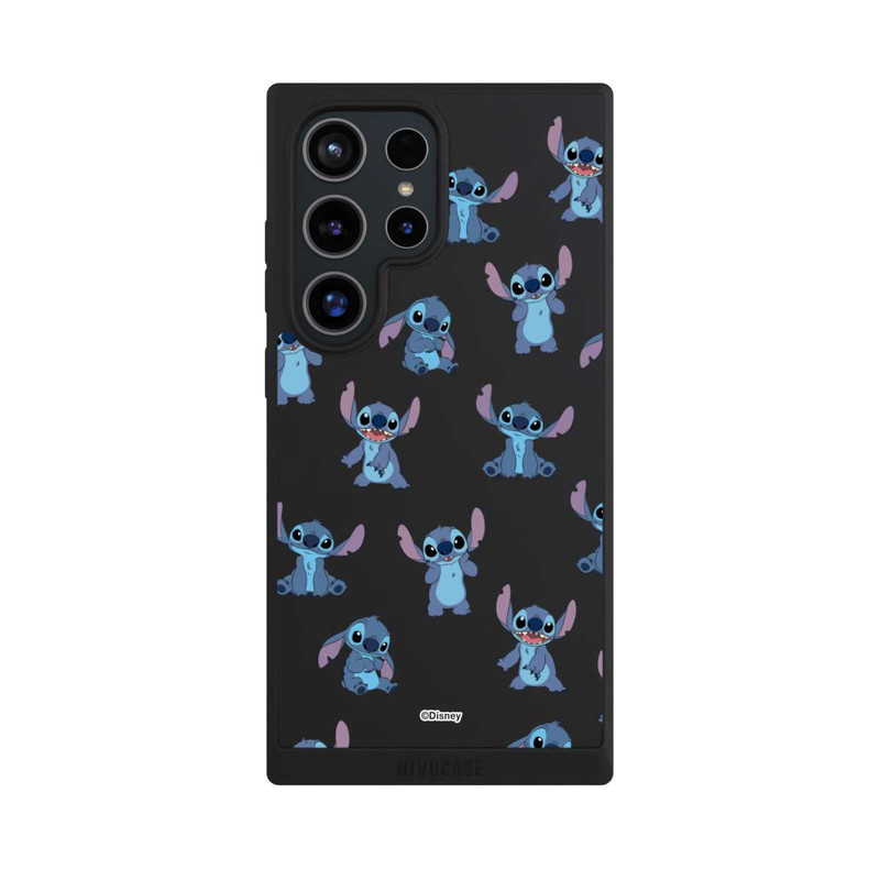 Galaxy S24 Ultra NIVOpure Stitch Faces Pattern Transparent