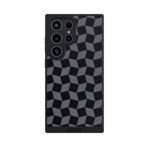 Samsung Galaxy S24 Ultra NIVOpure 3D Würfel-Muster Effektt