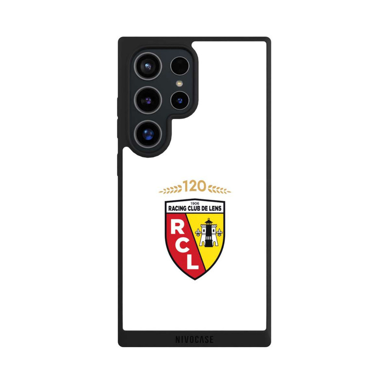 Galaxy S24 Ultra NIVOpure RC Lens 120 ans anniversaire blanc
