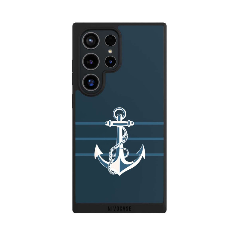 Galaxy S24 Ultra NIVOpure Anchor Line Blue with AI