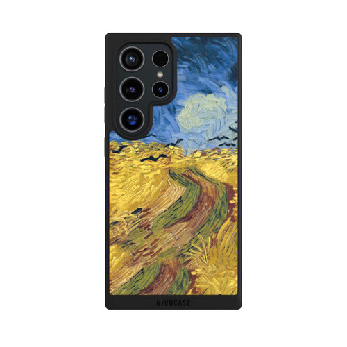 Samsung Galaxy S24 Ultra NIVOpure Weizenfeld mit Raben Wheatfield with Crows by Vincent van Gogh