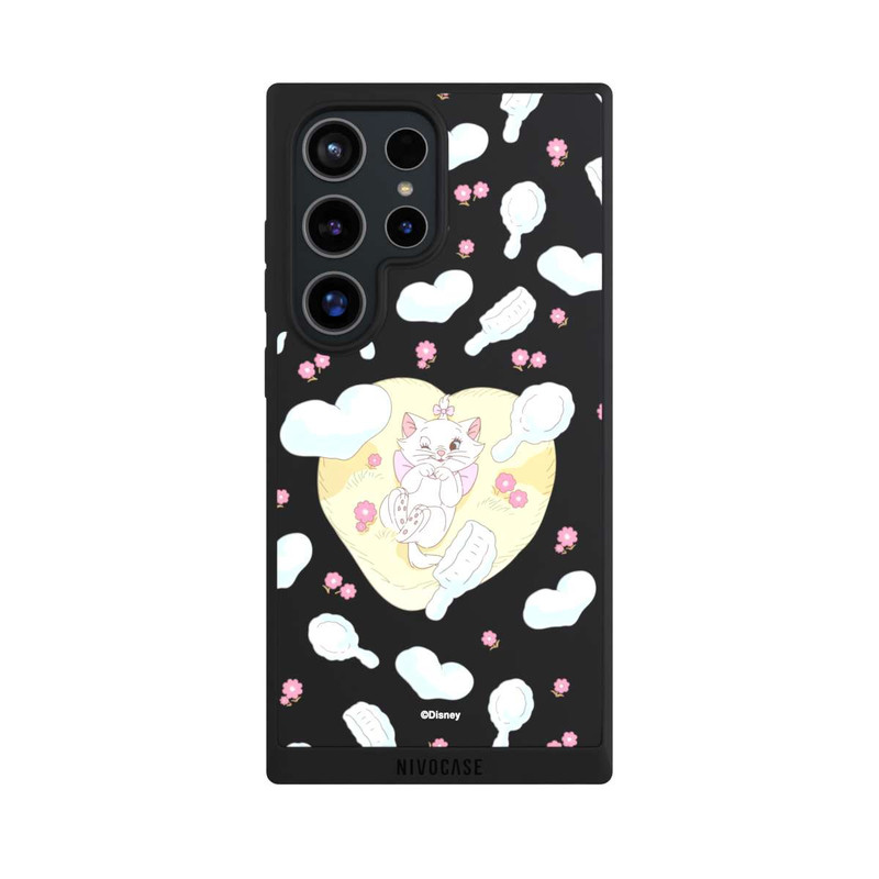 Galaxy S24 Ultra NIVOpure Aristocats Marie Hearts Yellow Transparent