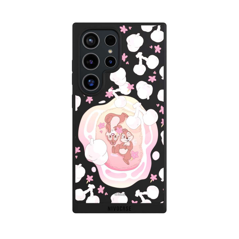 Galaxy S24 Ultra NIVOpure Chip and Dale Pink Transparent