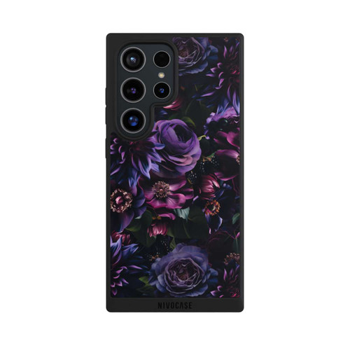 Samsung Galaxy S24 Ultra NIVOpure Dunkle Lila Blüten 