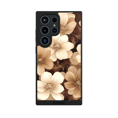 Samsung Galaxy S24 Ultra NIVOpure Naturfarbene Negativblumen mit KI
