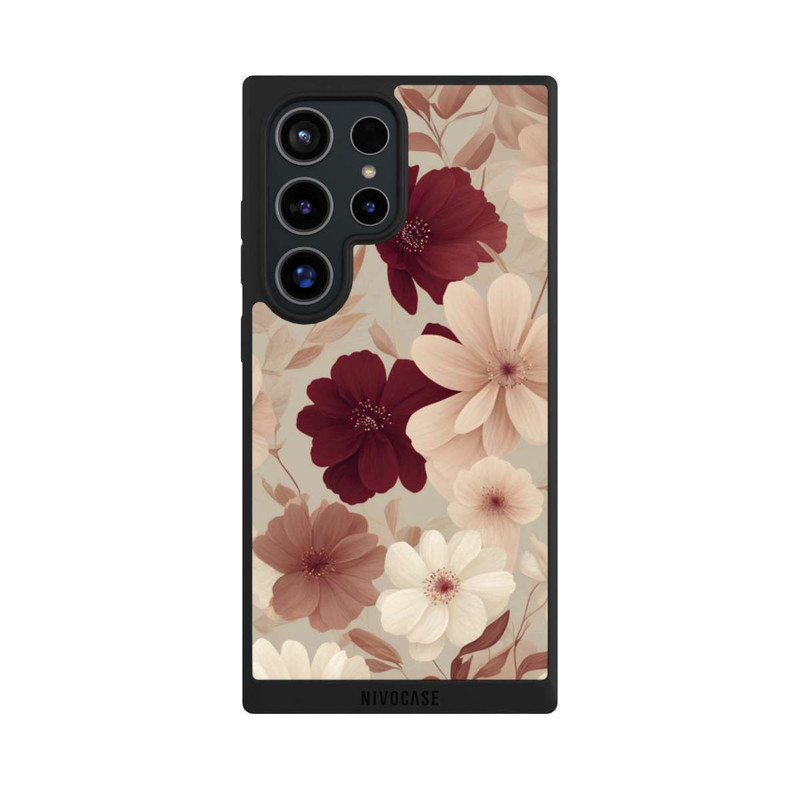 Galaxy S24 Ultra NIVOpure Romantische Pastellblumen mit KI