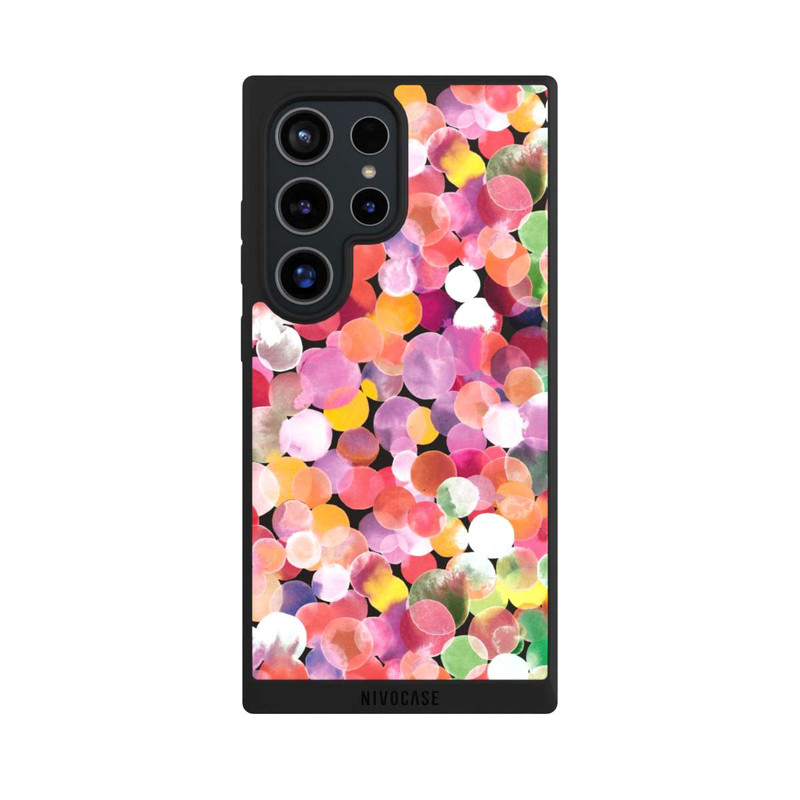 Galaxy S24 Ultra NIVOpure Colorful Watercolor Dots