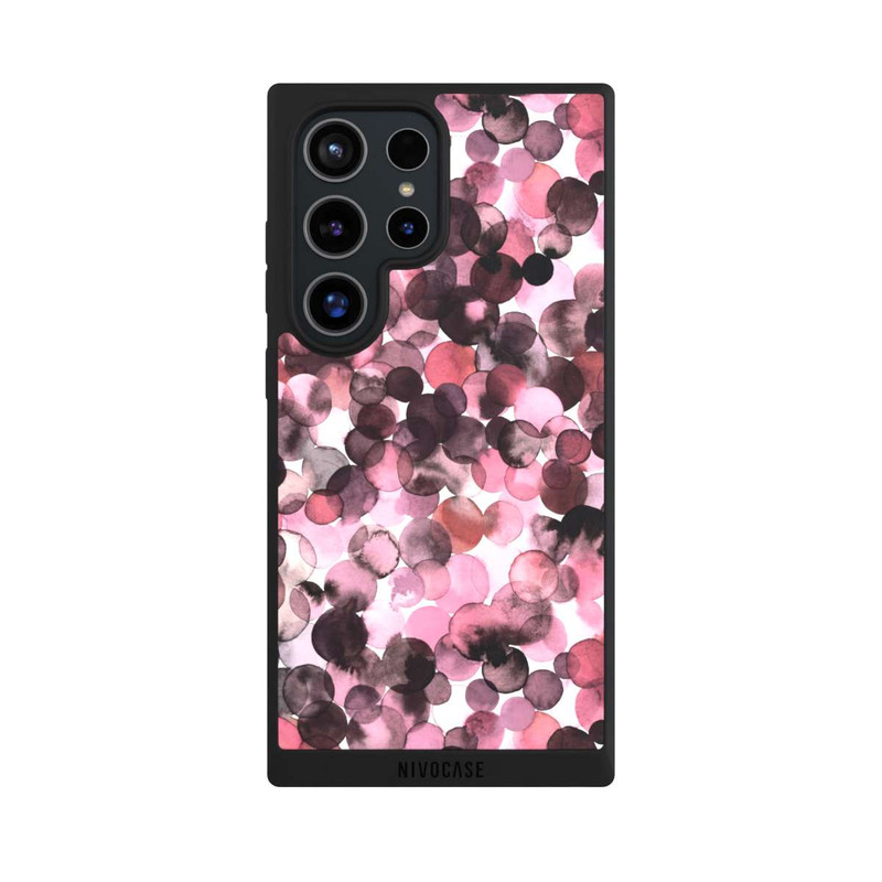 Galaxy S24 Ultra NIVOpure Purple Dots Watercolor