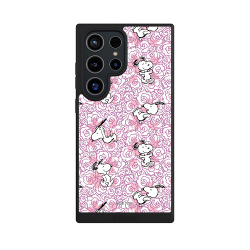 Samsung Galaxy S24 Ultra NIVOpure Peanuts Pink Roses Pattern