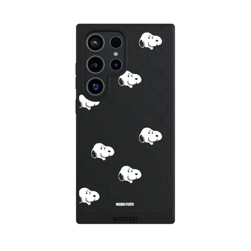 Samsung Galaxy S24 Ultra NIVOpure Snoopy Checked Pattern