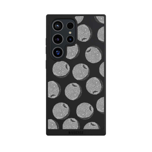 Samsung Galaxy S24 Ultra NIVOpure death-star-pattern-transparent